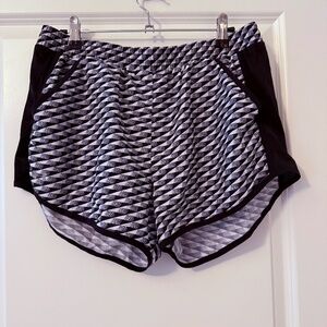 Under Armour Black & White Shorts